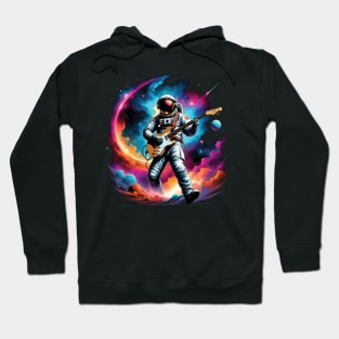 Astronaut Guitar Player Hoodie